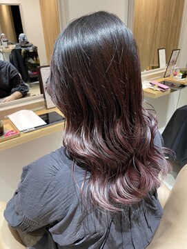 トリート 海浜幕張店(TREAT) ピンクグレーグラデーション_海浜幕張