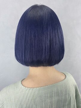 アイティー バイ アルバム 中野店(IT by ALBUM) ぷつっとボブネイビーブルー_ショコラアッシュ_ba443281