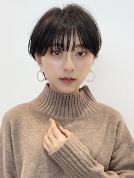 サークル(circle) 大人可愛い20代30代40代50代小顔ショートボブ丸みショートくびれ
