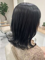 メロウ(mellow)&nbsp;ダブルカラー×アイスグレージュ