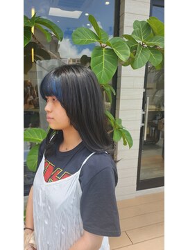 ヘアメイク ゼロ(0) ブルーインナー