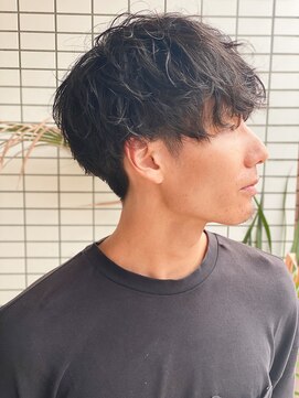 スウェル 船橋店(Swell) ハイライト/マッシュパーマ/ウルフ/波巻き/メンズ