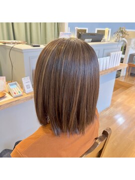 ブレス ヘアー リーベ(Bless HAIR Liebe) 20代30代40代ナチュラルハイライト立体感アッシュベージュ