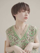 ムク 甲府(muku.)&nbsp;前髪/小顔に見せるヘア/ココアベージュ/オリーブグレー[甲府駅]