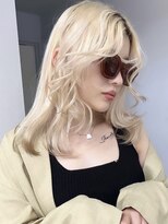 ソル オモテサンドウ 表参道 青山(SOL . OMOTESANDO)&nbsp;ホワイトベージュカラーダブルカラーグレージュカラーブリーチ