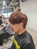 コワファーストナガサキシャンプーボーイ(COIFF1RST NAGASAKI SHAMPOO BOY)&nbsp;ソフトツイストスパイラル×ライトブラウン