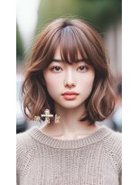 ラクヘアー 明大前(rakhair) ゆるふわボブ