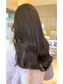 【落合彩香】*オリーブベージュ*(ブリーチなしWカラー)