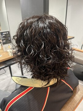 スウェル 柏店(Swell) #ベリーショート#ダークアッシュ#ニュアンスパーマ#韓国マッシュ