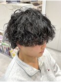 大人気!波巻きパーマ