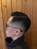 コトノハ 新屋敷町店(kotonoha)&nbsp;7:3スキンフェード~パートラインを添えて~