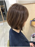お手入れ簡単ボブ