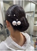 まん丸つるんとシニヨン