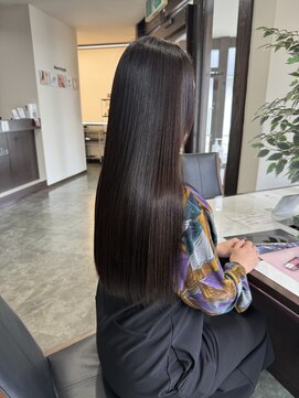 髪質改善ストレート