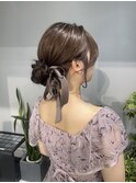 10代20代30代◎フワッとお団子！人気のシニヨンスタイル