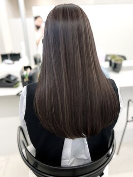 リル バイ ジルブラン(Lil by JIL BLAN)の写真/【HOT PEPPER Beauty Hair Collection 2025 スタイル350選出】《真っ直ぐになりすぎない縮毛矯正》[大山]