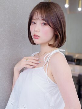 ロンド 表参道店(Lond) 韓国ワンカールボブ/顔周りカット/ハイライト/髪質改善/表参道