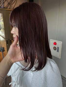 マウ(mau) pink brown