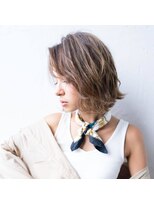 アッシュ 志木南口店(Ash)&nbsp;ショート/くびれショート/ボブ/グレージュ