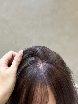 ジーナ 天神(Zina) ラベンダーグレージュ/ブリーチ/透明感/艶感