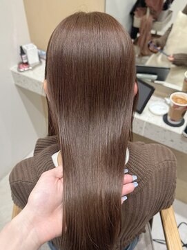 ジーナ サンシャイン通り池袋(Zina) 秋にぴったりマロンベージュ◎【Zina清崎こころ】