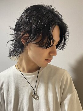 【長野市/メンズ】カット×パーマ