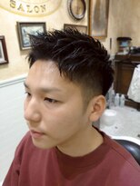 ルドローブラントオオサカ(LUDLOW BLUNT Osaka)&nbsp;【LUDLOW　BLUNT】フェードカット　バーバーヘア