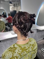 アフィナー 新宿(Afinar)&nbsp;ブリーチハイライト髪質改善ダブルカラーレイヤーカット/新宿駅