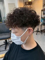 フゥ 宇都宮戸祭(FeU)&nbsp;宇都宮メンズカットメンズパーマ波巻きスパイラルパーマツイスパ