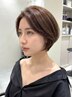 【人気 No.1◎】乾かすだけでキマる美髪カット+カラー¥13500