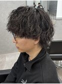 MEN’S HAIR/波巻ツイストスパイラル/フェザーパーマ/新田