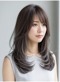レイヤーカット髪質改善トリートメント前髪カット
