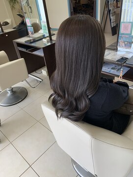 ウィーブリスタ(Weve Rista) イメチェン/ピンクベージュ/アンブレラカラー/前髪/富里