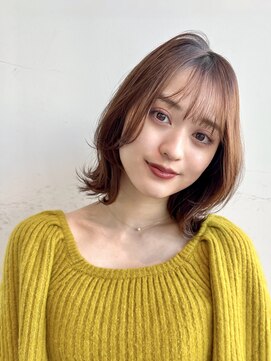 カロン トウキョウ 高円寺店(Kalon Tokyo) くびれボブ/顎下ボブ/外ハネヘア