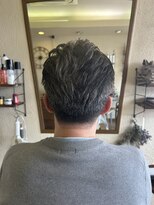 グロウアップバイトゥエンティーフォー 稲葉(glow up by24) オールバックメンズショート