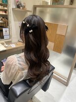 フォルテステラ(FORTE STELLA)&nbsp;ハーフツイン　お呼ばれヘア