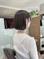 エル バイ ファースト(L by first)&nbsp;【L by first】ネモフィラ×ばっさり耳掛けボブ