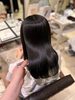 フォルテ 横浜店(FORTE) 縮毛矯正/ストレートパーマ/艶カラー/ダークブルー