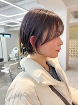ノエ ナゴヤ(NOE NAGOYA) マッシュショート/ボブ/髪質改善/縮毛矯正/名駅n78