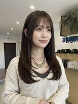 チオ(Chio)&nbsp;【富山】艶髪ダークグレージュ×韓国風レイヤー