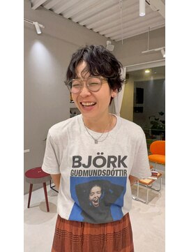 ホヌン 茅ヶ崎(Honnun) 【30代40代おすすめ】上品ナチュラルショートパーマ/茅ヶ崎