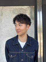 【一番人気】無造作なのに品がある。乾かすだけで理想の束感が出る「緩ラフパーマ」で毎朝のセットを楽に