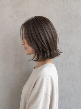 ブロッサム 鶴瀬店(Blossom)の写真/【デザインカラー×ファッションカラーで染まる白髪染め】ハイライトやインナーカラーも得意♪