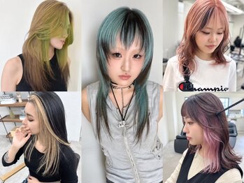 ラヴェスト バイ フレイス ウェル ブリーチ(LOVEST by frace well)の写真/ダメージレス×色持ち特化で最旬デザインカラーへ◇［四日市/ブリーチ/ダブルカラー/インナーカラー]