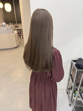 エトレ(etore) (ブリーチなしダブルカラー)透明感オリーブベージュ