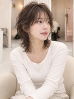 ユイマァル 岡山(YUIMARL)&nbsp;ウルフパーマ★20代30代40代岡山★髪質改善★顔周りレイヤー★