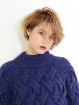 アース 熊本光の森店(HAIR&MAKE EARTH) ハイトーンで魅せる☆セミウェットボブ