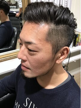 ヘアーデザイン シュシュ(hair design Chou Chou by Yone) ★chou chou★メンズかきあげ束感パーマ♪