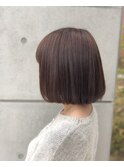 切りっぱなしボブ(^^)