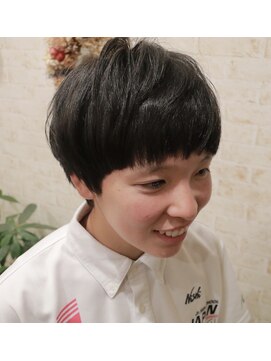 ラピッツヘアデザイン(la Pitt's hair design) ティーンズ×マッシュヘア